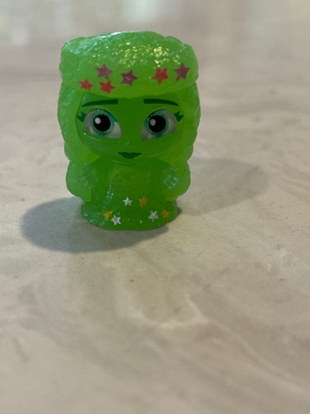 Disney Doorables Moana figurine - rare translucent green - excellent condition